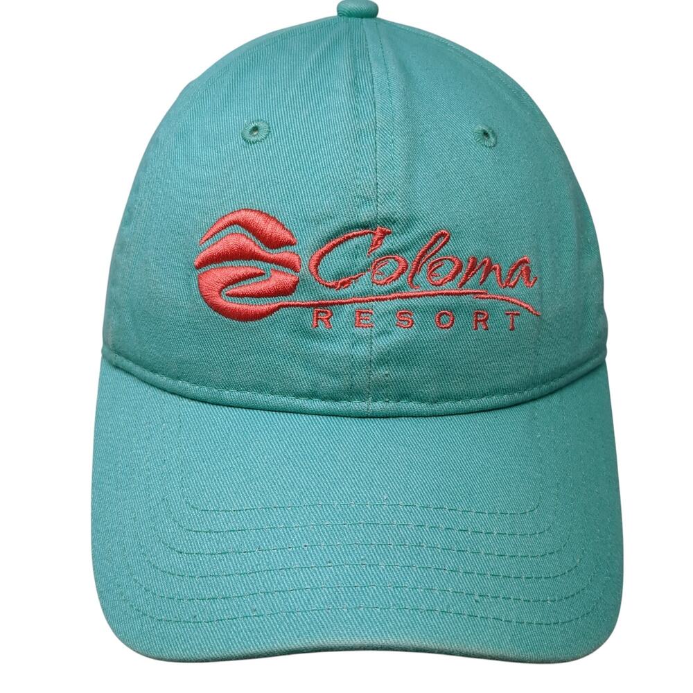 Coloma Resort Slideback Baseball Cap Blue One Size Adjustable Camp David